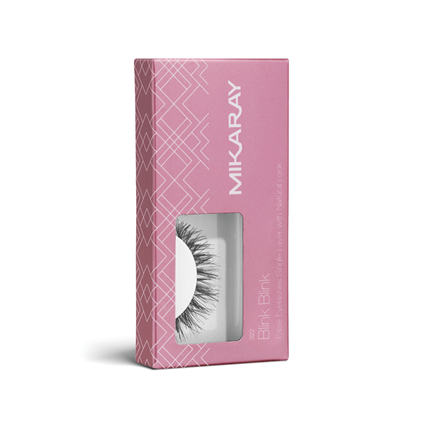 LINK BLINK 322 False Eyelashes Single Layer - Natural Look