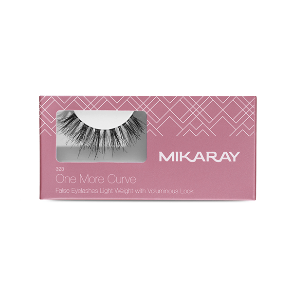 ONE MORE CURVE 323 - Eyelashes Light Weight with Voluminous Look