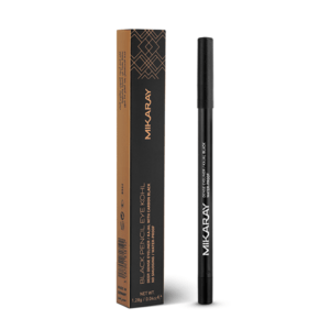 Black Pencil Eye Kohl - Deep, dense eyeliner with carbon